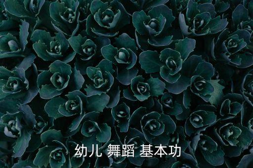 舞蹈班基本功视频幼儿,基础工作，坚持下去方法一定要正确