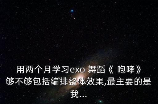 咆哮分解舞蹈教学视频,第二集:舞蹈欣赏（四）:跳起来!