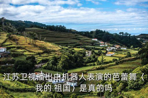 江苏卫视播出由机器人表演的芭蕾舞〈我的 祖国〉是真的吗
