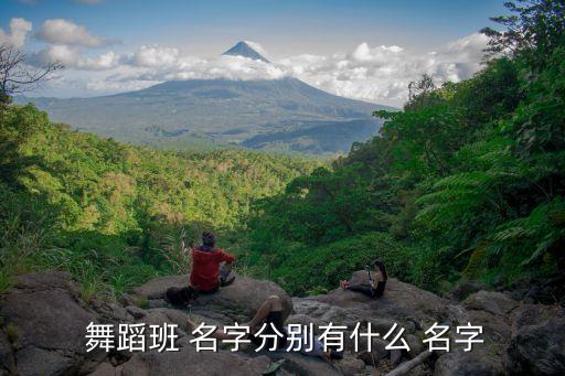 特色舞蹈班名字大全,舞蹈兴趣小组成员名单出炉