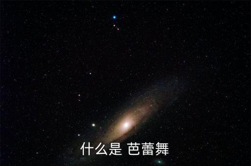 什么是 芭蕾舞