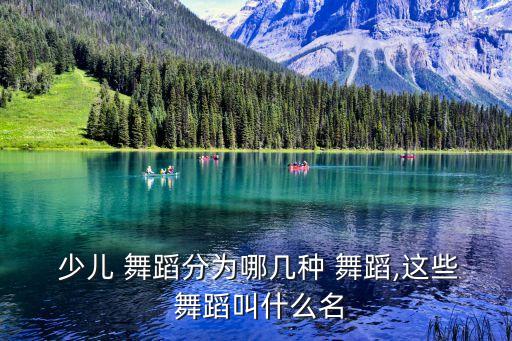  少儿 舞蹈分为哪几种 舞蹈,这些 舞蹈叫什么名