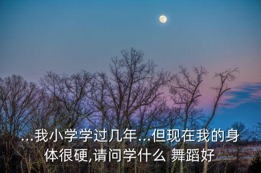 我的身体舞蹈舞蹈,舞蹈可塑性强又有挑战性