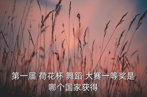 荷花儿童舞蹈大赛,第三届中国舞蹈荷花奖揭晓