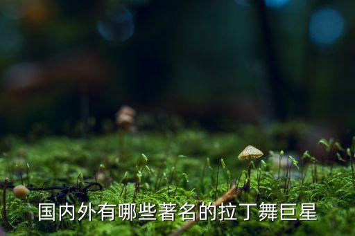 国内外有哪些著名的拉丁舞巨星