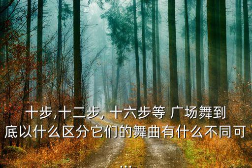 十步,十二步, 十六步等 广场舞到底以什么区分它们的舞曲有什么不同可...
