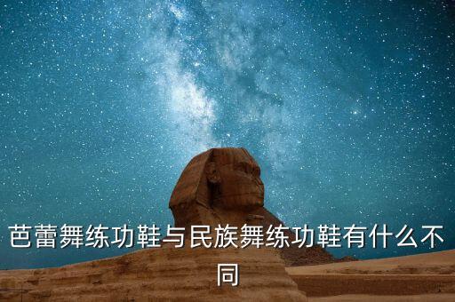 芭蕾舞练功鞋与民族舞练功鞋有什么不同