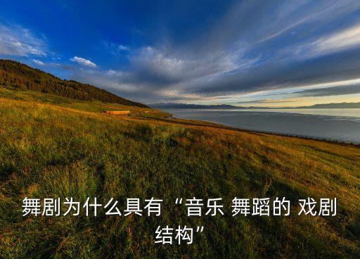 舞剧为什么具有“音乐 舞蹈的 戏剧结构”