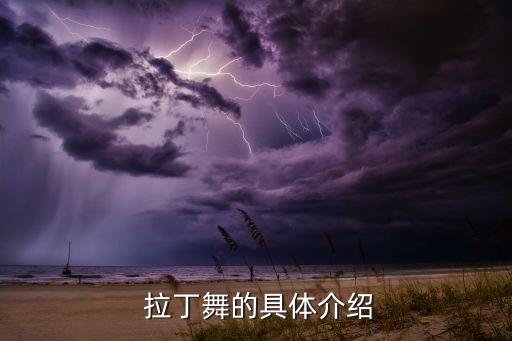 拉丁舞青春飞扬舞蹈的寓意,拉丁舞蹈简介