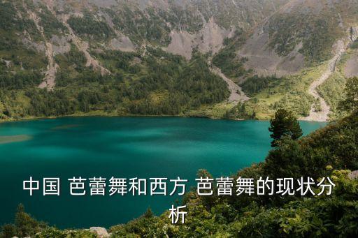 中国的芭蕾舞蹈,中国舞蹈（13））