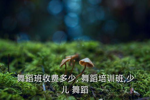  舞蹈班收费多少, 舞蹈培训班,少儿 舞蹈
