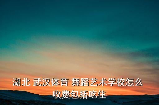武汉舞蹈培训班收费,中国高考舞蹈培训费在三线城市约5万元
