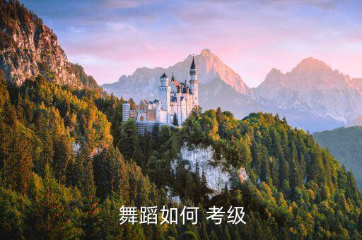  舞蹈如何 考级