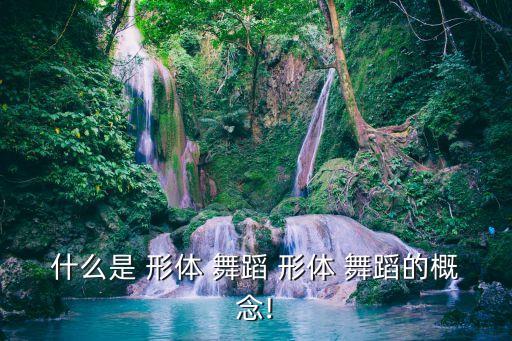 什么是 形体 舞蹈 形体 舞蹈的概念!