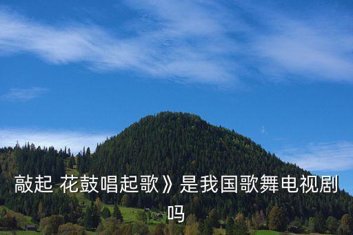 敲起 花鼓唱起歌》是我国歌舞电视剧吗