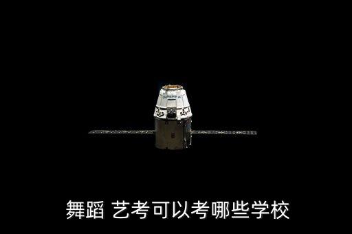  舞蹈 艺考可以考哪些学校