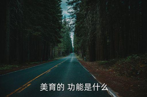 舞蹈的美育功能,教育的功能:塑造美好未来