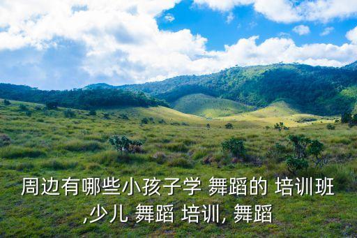 周边有哪些小孩子学 舞蹈的 培训班,少儿 舞蹈 培训, 舞蹈