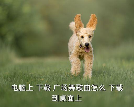 电脑上 下载 广场舞歌曲怎么 下载到桌面上