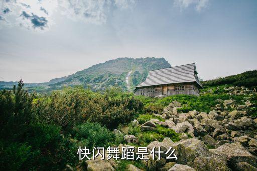 快闪舞蹈是什么