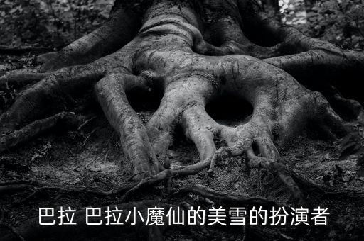  巴拉 巴拉小魔仙的美雪的扮演者