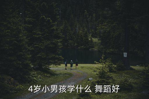 4岁小男孩学什么 舞蹈好