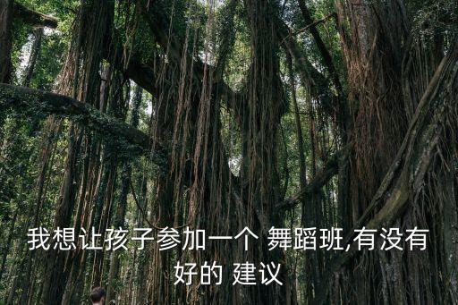 对舞蹈班的建议和意见,选择不同类型的舞蹈才能展现个人魅力