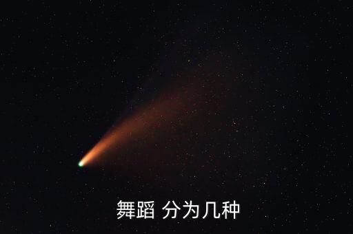  舞蹈 分为几种