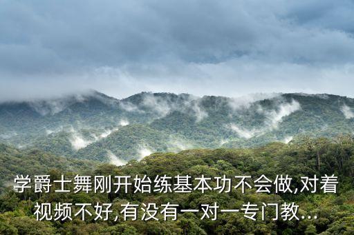 学爵士舞刚开始练基本功不会做,对着视频不好,有没有一对一专门教...