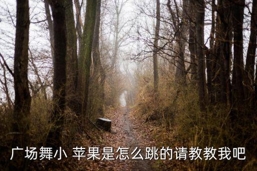 广场舞小 苹果是怎么跳的请教教我吧