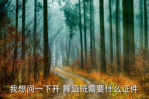 哈尔滨想办舞蹈学校审批流程,开舞蹈班需准备什么资料?