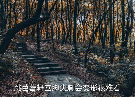 跳芭蕾舞立脚尖脚会变形很难看
