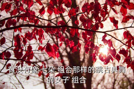 七朵组合舞蹈视频慢,七朵组合是中国第一个女性组合