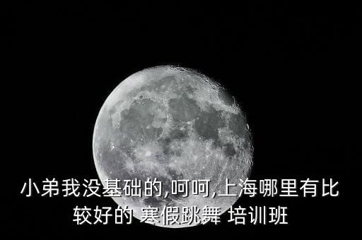 小弟我没基础的,呵呵,上海哪里有比较好的 寒假跳舞 培训班