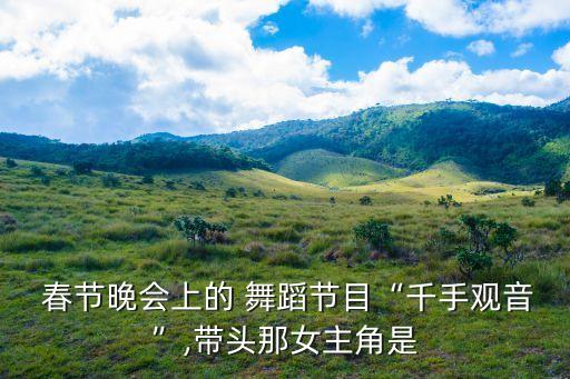 2016春节联欢会舞蹈,太丽华:将冷变暖