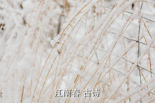 江南春 古诗