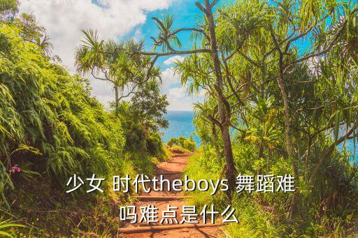  少女 时代theboys 舞蹈难吗难点是什么