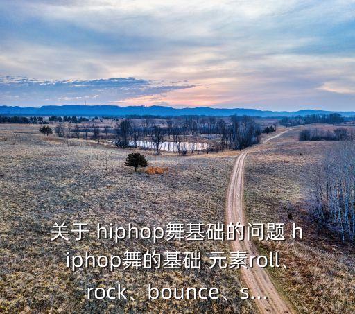 hiphop 舞蹈几个元素,第二集:我和你一样想说唱