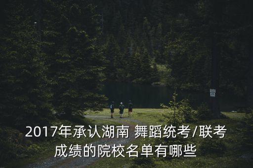 2017可报考舞蹈学校,艺术类本科学府招生名单出炉