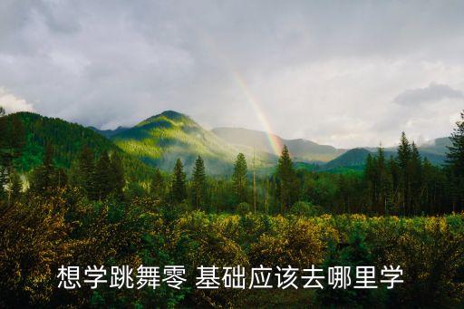 舞蹈基础教学,如何学舞蹈?