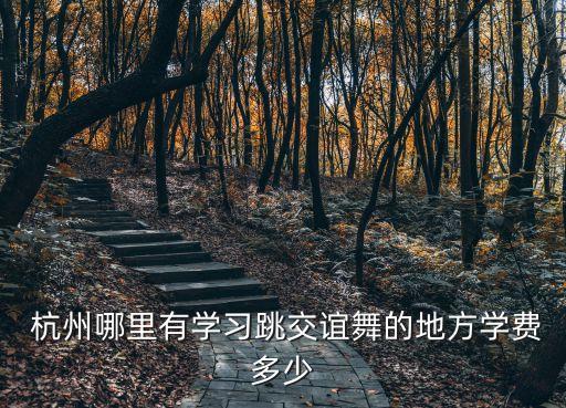 杭州舞蹈教练培训,杭州舞研艺考培训学校位于杭州钱塘新区