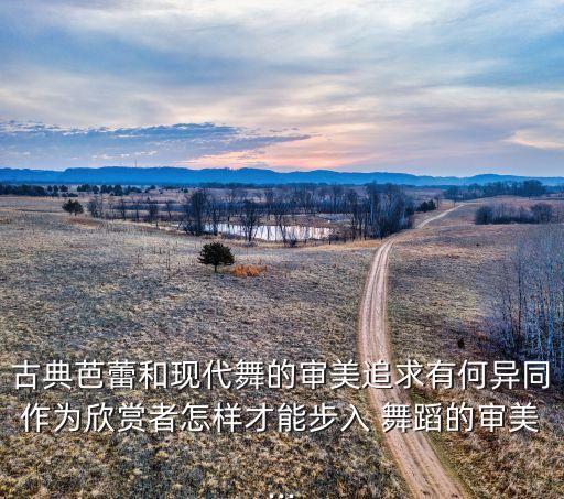 古典芭蕾和现代舞的审美追求有何异同作为欣赏者怎样才能步入 舞蹈的审美...