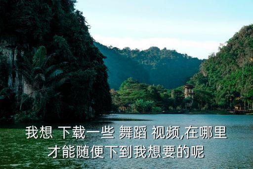 吧吧舞蹈教学视频下载到手机,如何下载舞蹈视频?