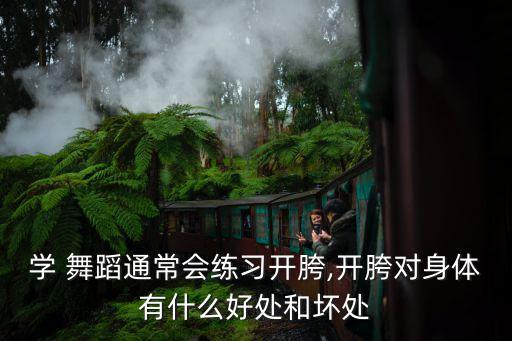 舞蹈开胯训练视频,开裆可恢复韧性但骨骼不断生病