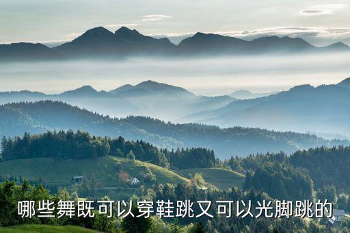 哪些舞既可以穿鞋跳又可以光脚跳的