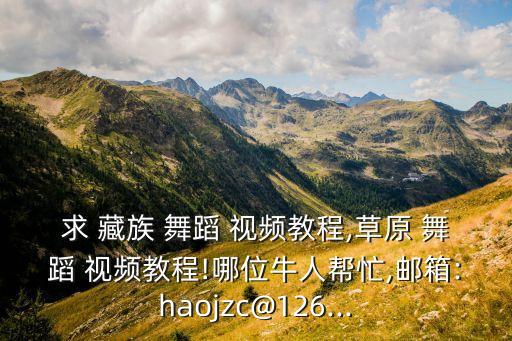 藏族舞蹈儿童独舞视频大全,藏族舞蹈《视频教与学网》
