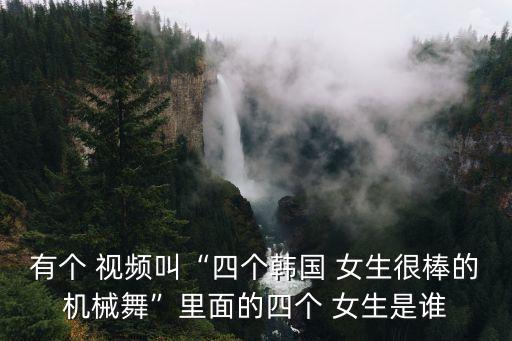 四人女生舞蹈视频大全,jyp舞蹈视频网民赞:太帅了!