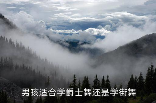  男孩适合学爵士舞还是学街舞