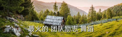 最火的 团队励志 舞蹈