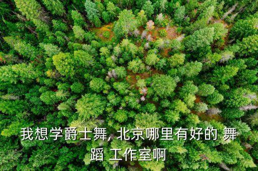 我想学爵士舞, 北京哪里有好的 舞蹈 工作室啊